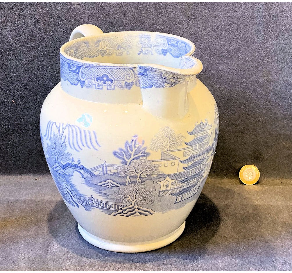 Half Gallon Ceramic Ale Measure Jug — view 4
