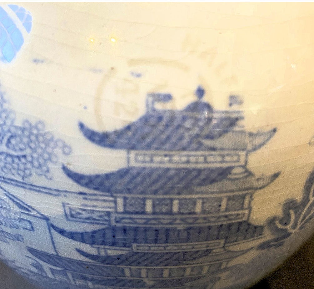 Half Gallon Ceramic Ale Measure Jug — view 6