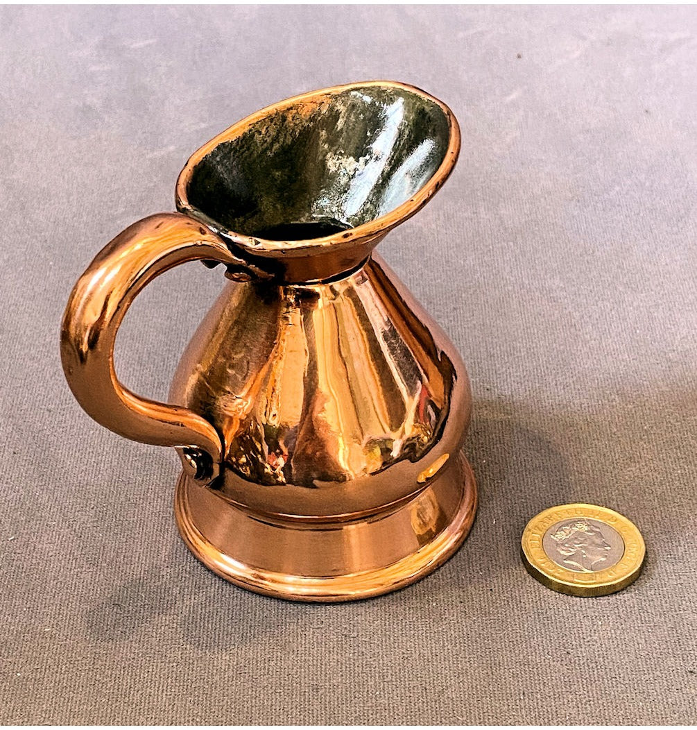 Half Gill Copper Ale Measure — view 3