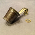 Half Gill Dairy Measure — Brass, 1920's