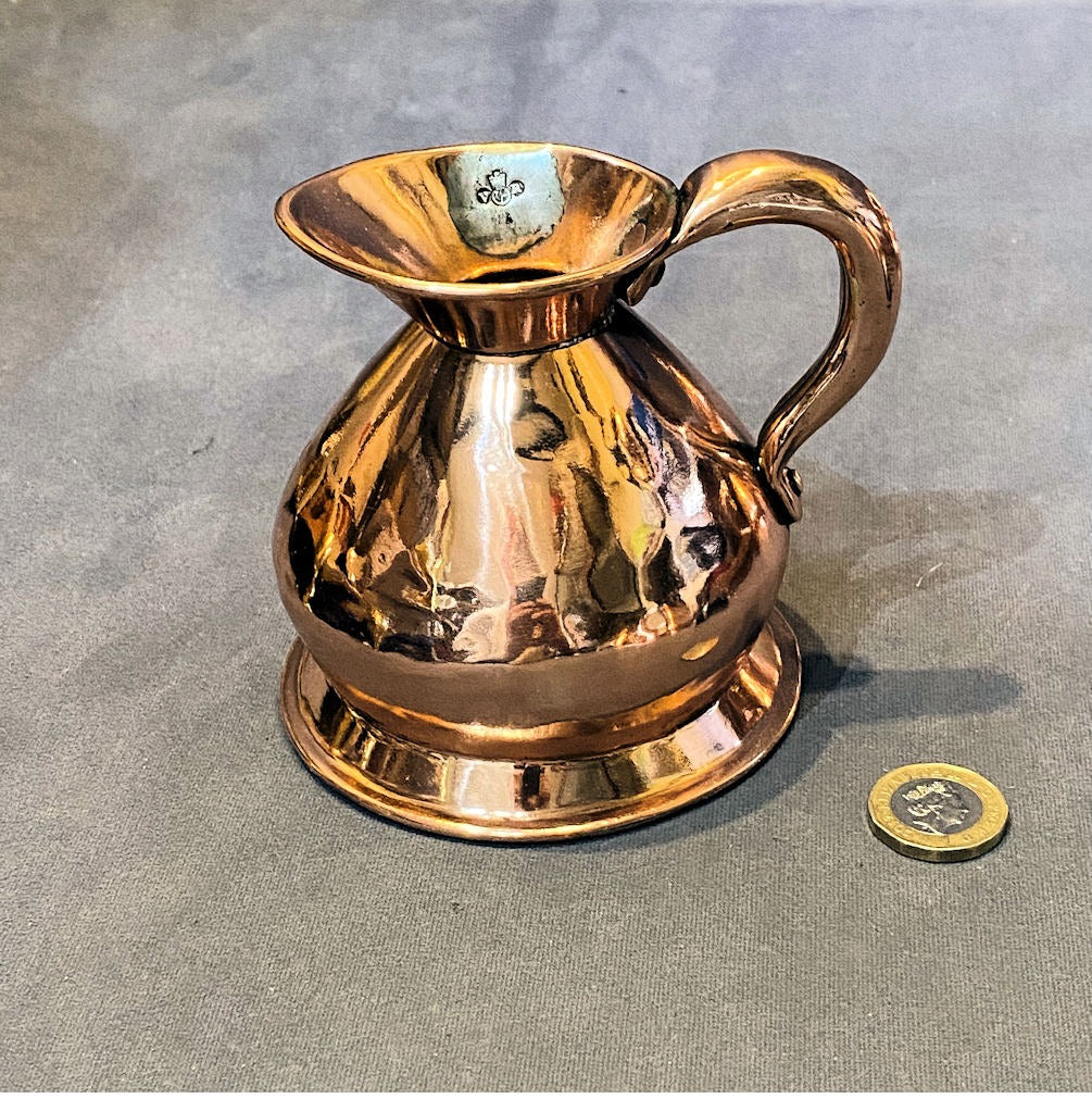 Half Pint Copper Ale Measure — Copper, late 19th century