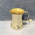 Half Pint Nickel Ale Measure — Nickel, late 19th century