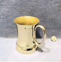Half Pint Nickel Ale Measure — Nickel, late 19th century