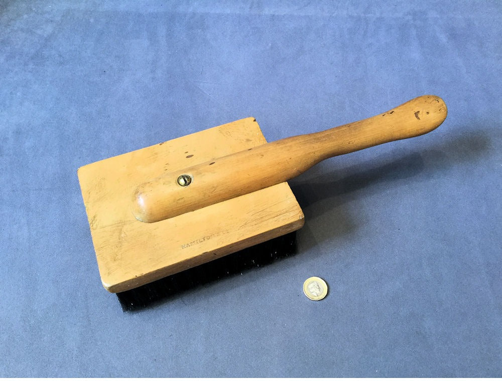 Hamiltons Plasterers Brush — Wood, 1920's