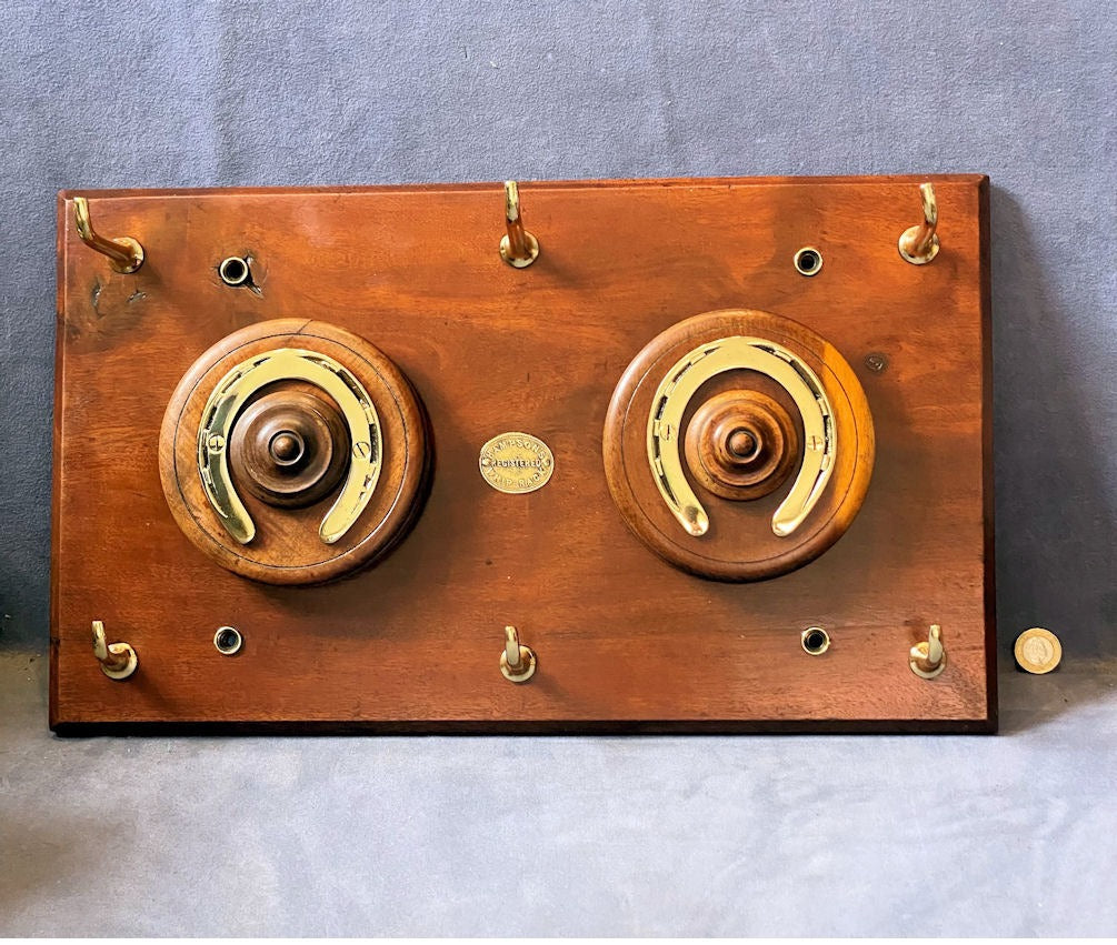 Hampson's Whip Rack — Brass, late 19th century