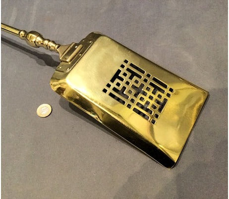 Heavy Brass Fireside Shovel — view 2