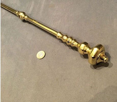 Heavy Brass Fireside Shovel — view 3