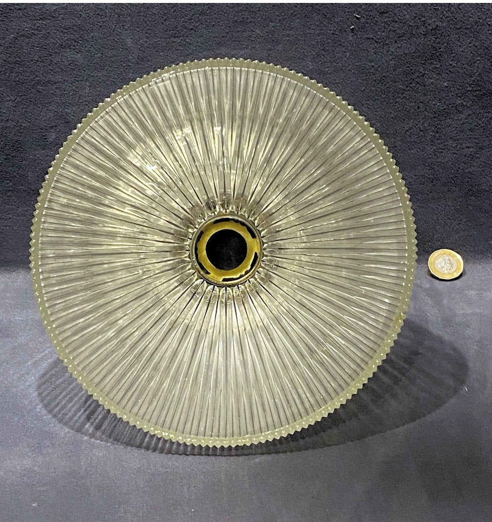 Holophane Glass Lamp Shade — view 3