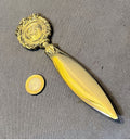 Horrockses Crewdson Brass Letter Opener — Brass, late 19th century