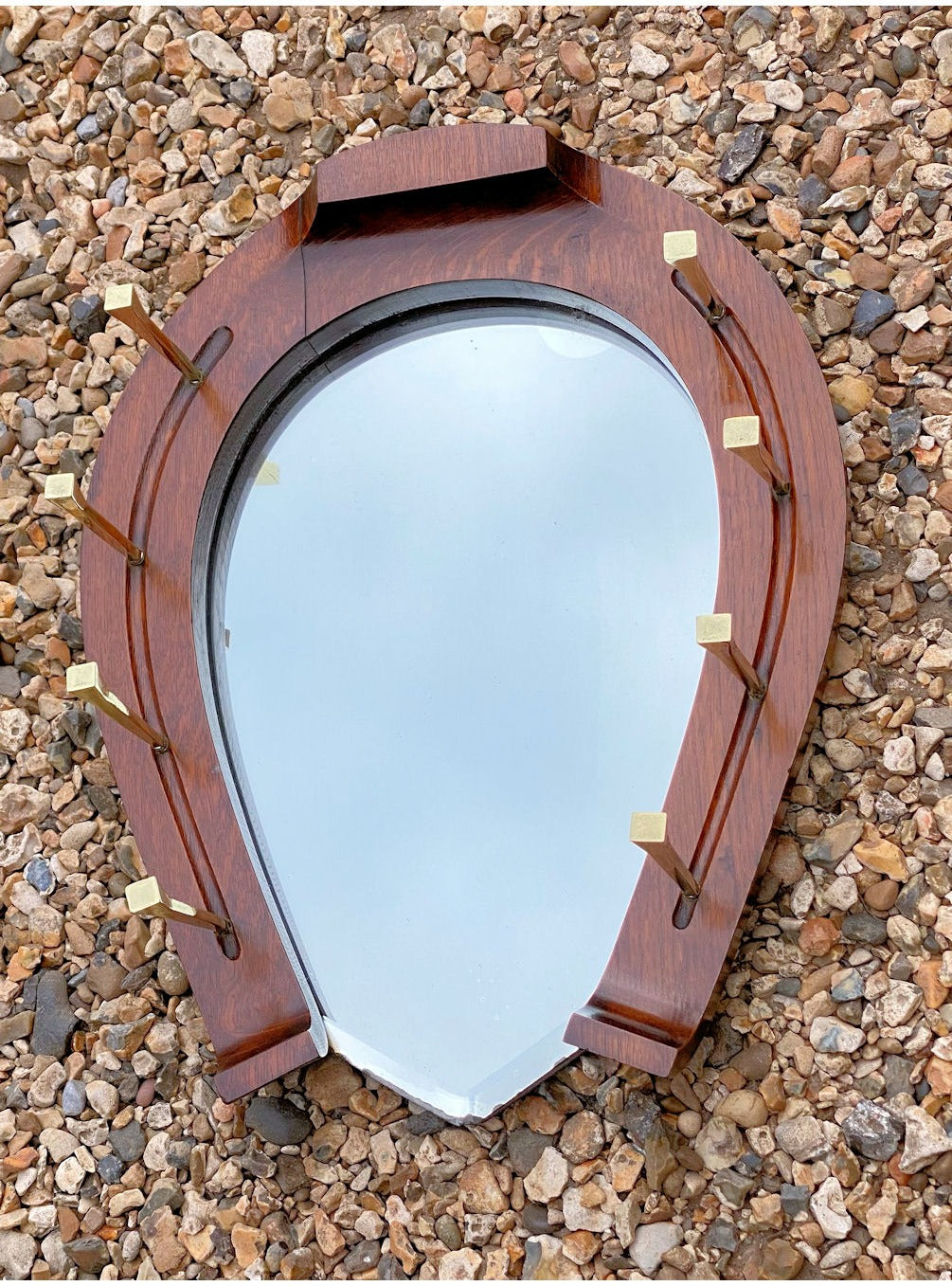 Horse Shoe Shaped Coat Rack — view 2