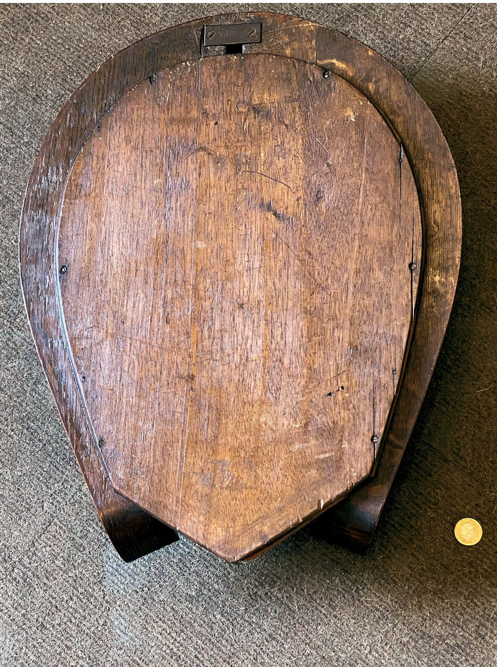 Horse Shoe Shaped Coat Rack — view 3