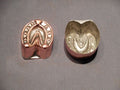 Horseshoe Copper Entrée Mould, 5 available — Copper, circa 1900