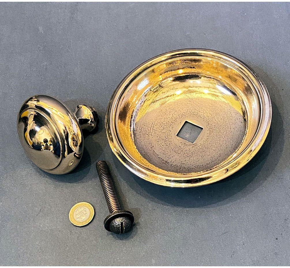 Huge Brass Door Pull — view 3
