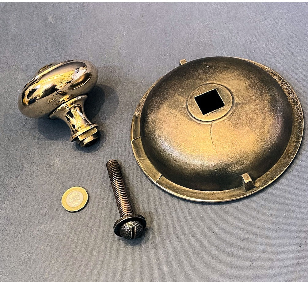 Huge Brass Door Pull — view 4