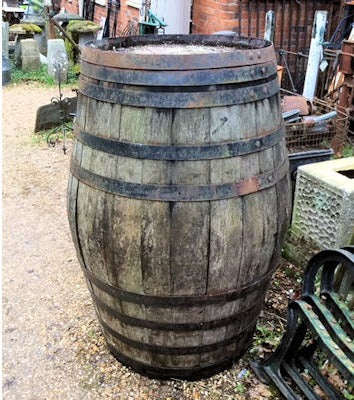 Huge Oak Wine Barrel — view 2