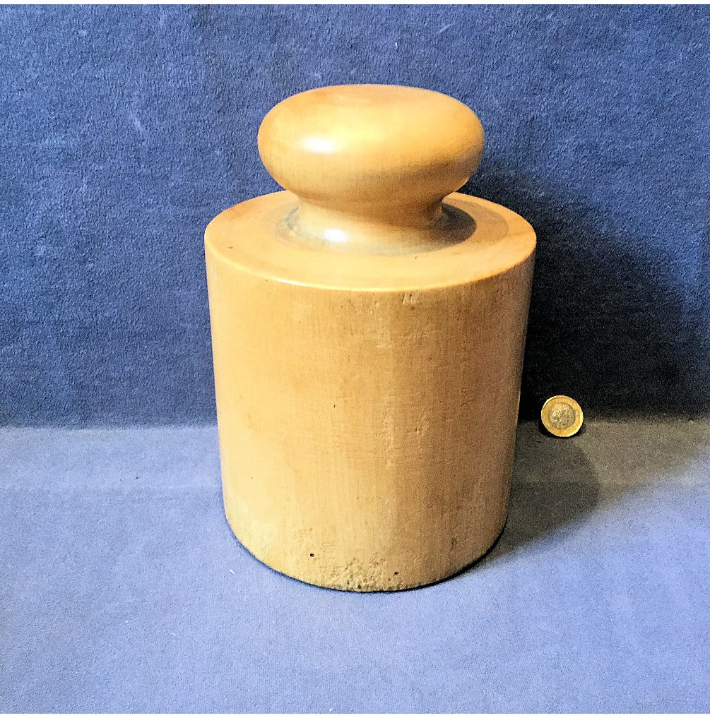 Huge Sycamore Pork Pie Mould — view 2