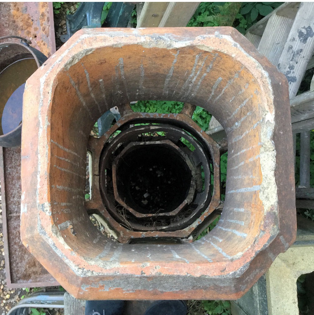 Huge Terracotta Chimney Pot — view 4