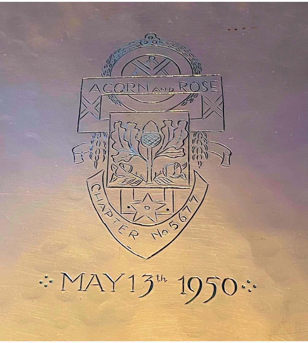 Hugh Wallis Oval Copper Tray — view 3