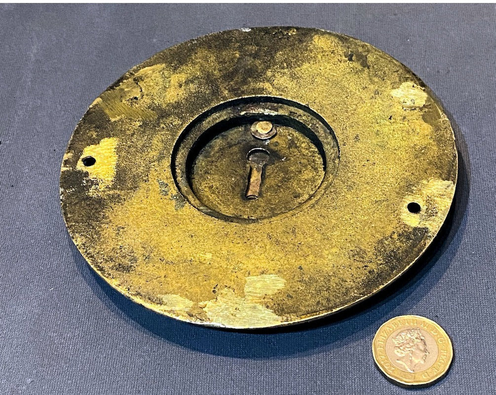 J. E Avons & Smith Brass Safe Plate — view 3