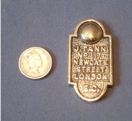 J Tann Brass Keyhole with Cover, 9 available — view 2