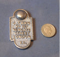 J Tann Chromed Keyhole with Cover — Chrome, 1920's