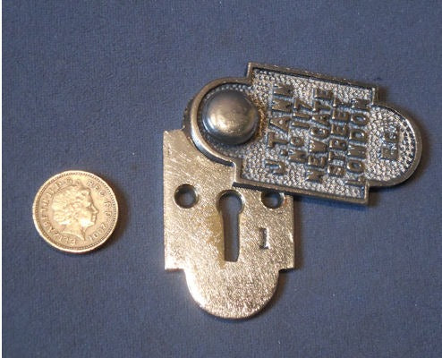 J Tann Chromed Keyhole with Cover — view 2
