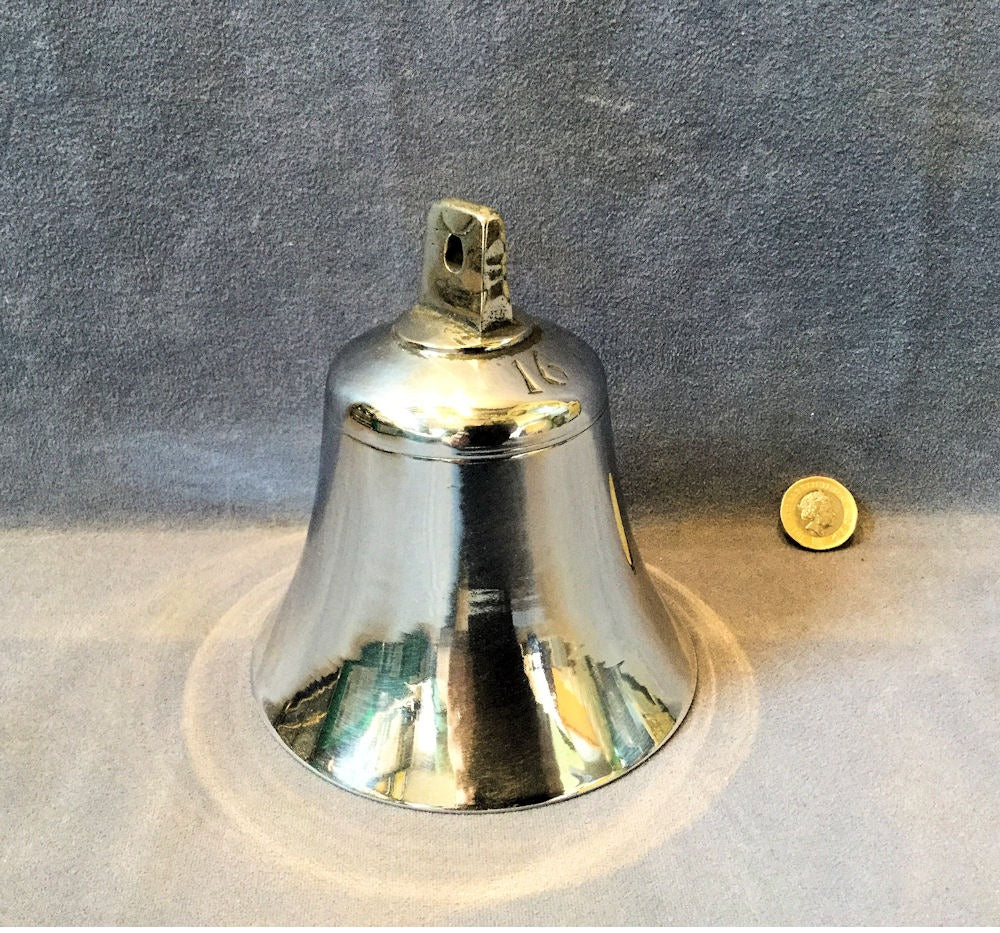 James Bridgman No 16 Bell — Chrome, 19th century