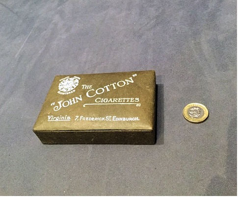 John Cotton Cigarette Packet