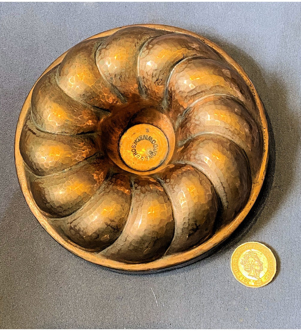 Jones Brothers Copper Jelly Mould — view 2