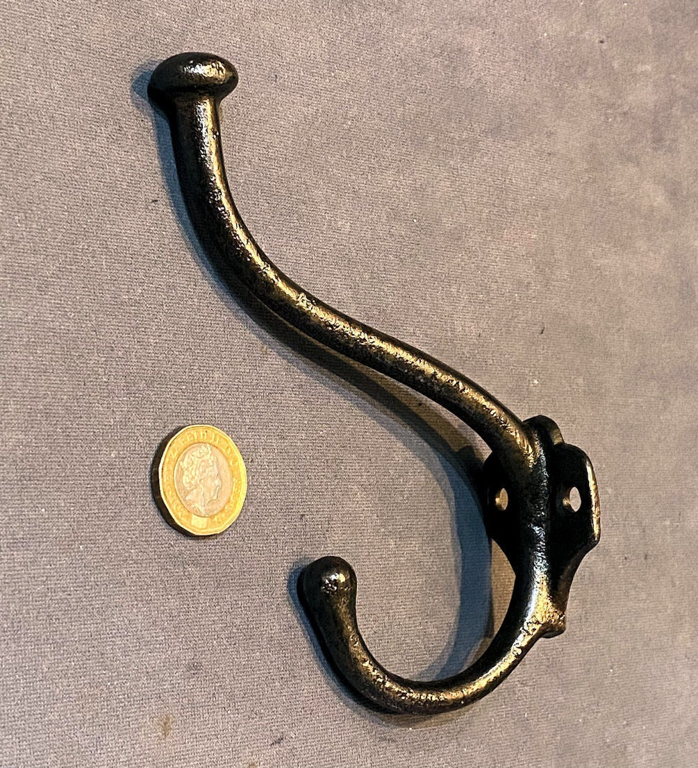 Kenrick Cast Iron Hat & Coat Hook — Cast iron, 1920's