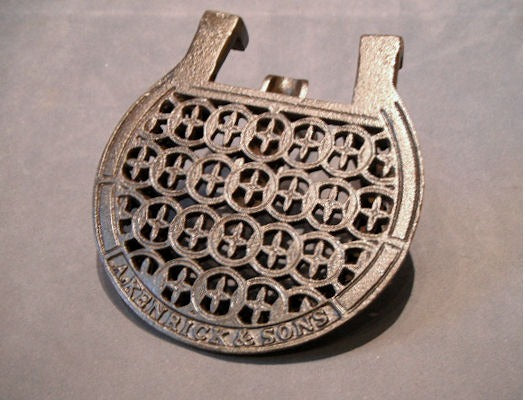 Kenrick Cast Iron Potstand — Cast iron, late 19th century