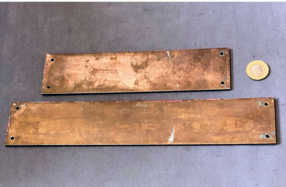 Ladies & Gentlemen Brass Nameplates — view 2