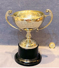 Ladies Doubles Tennis Trophy — Nickel, 1936