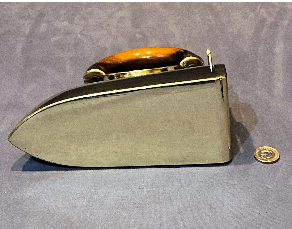 Large Brass Box Iron — view 6