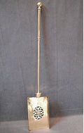 Large Brass Fireside Shovel — Brass, mid 19th century