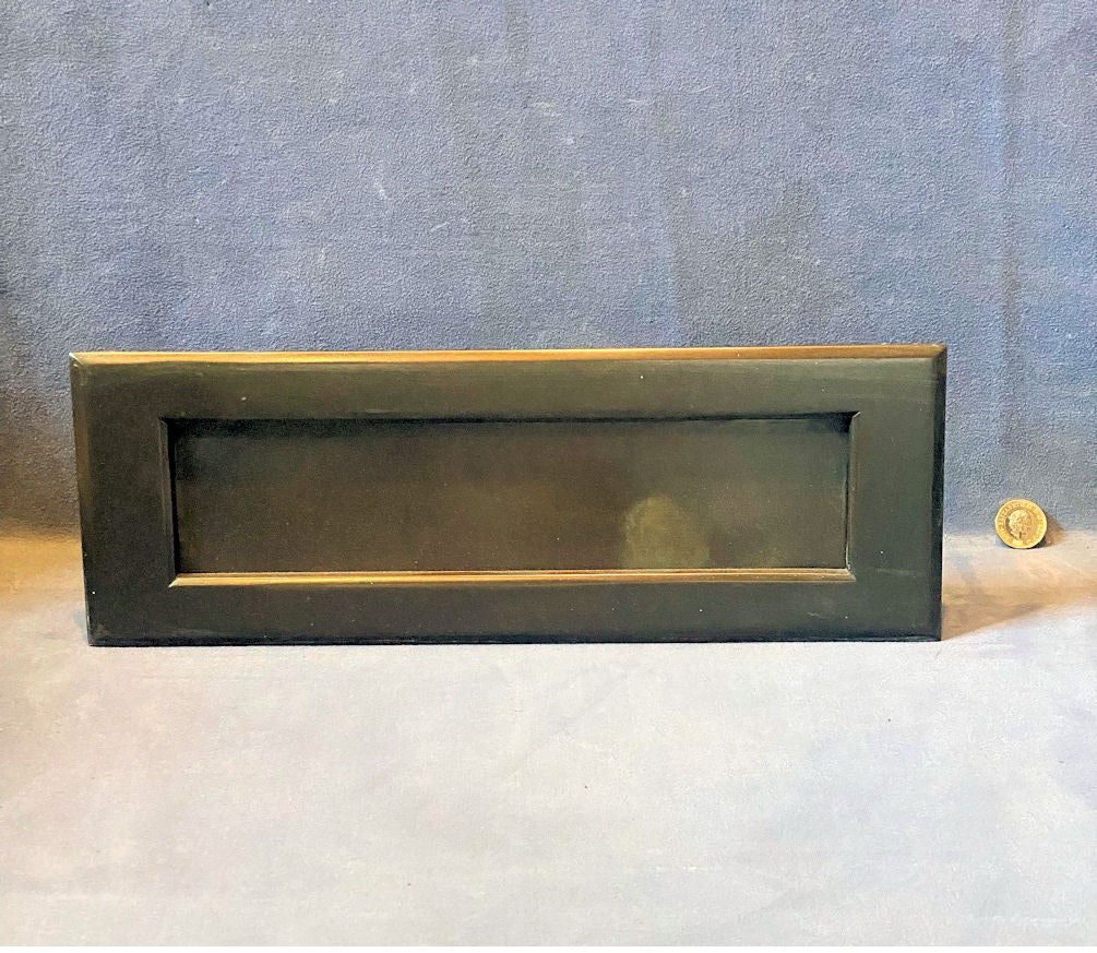 Large Brass Letter Flap — Brass, 1940's