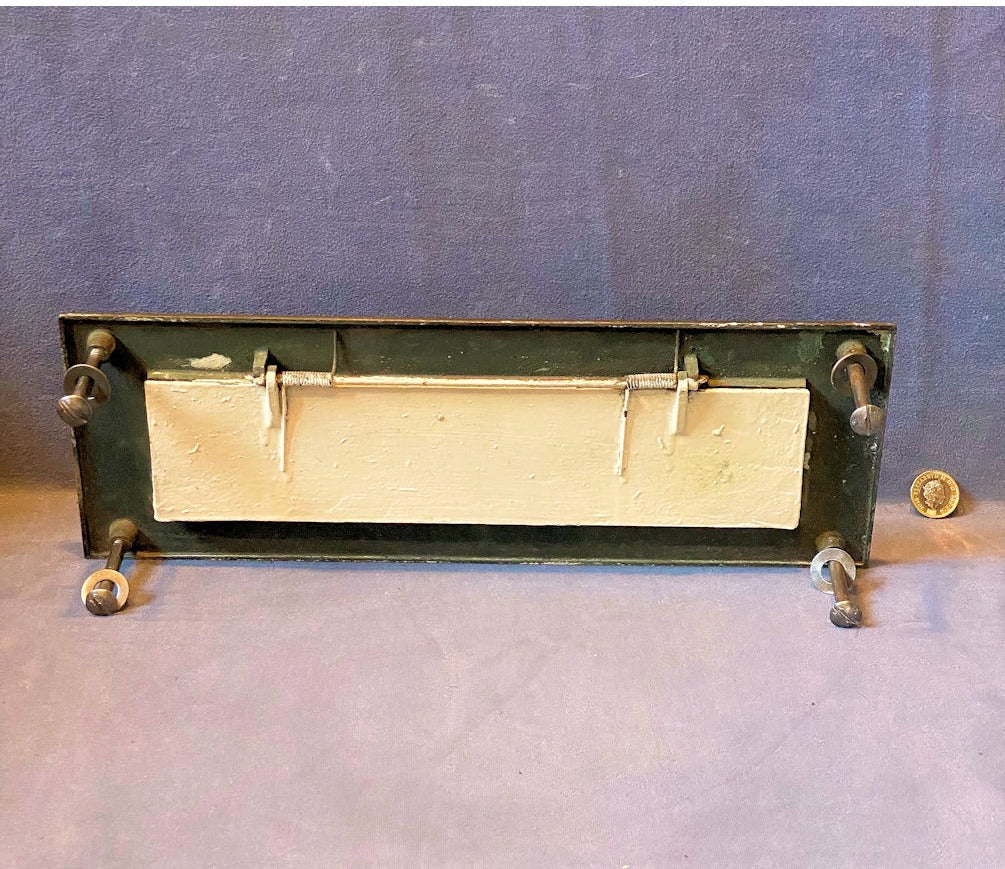 Large Brass Letter Flap — view 2