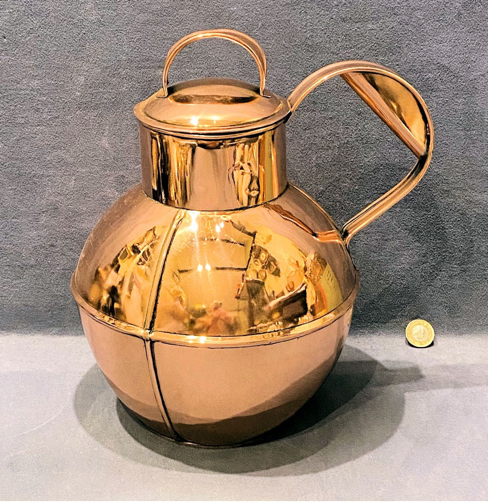 Large Copper Guernsey Milk Jug — Copper, 1920's
