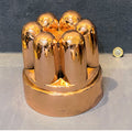 Large Copper Jelly Mould — Copper, late 19th century