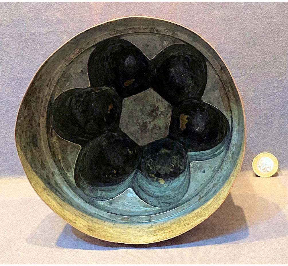 Large Copper Jelly Mould — view 3