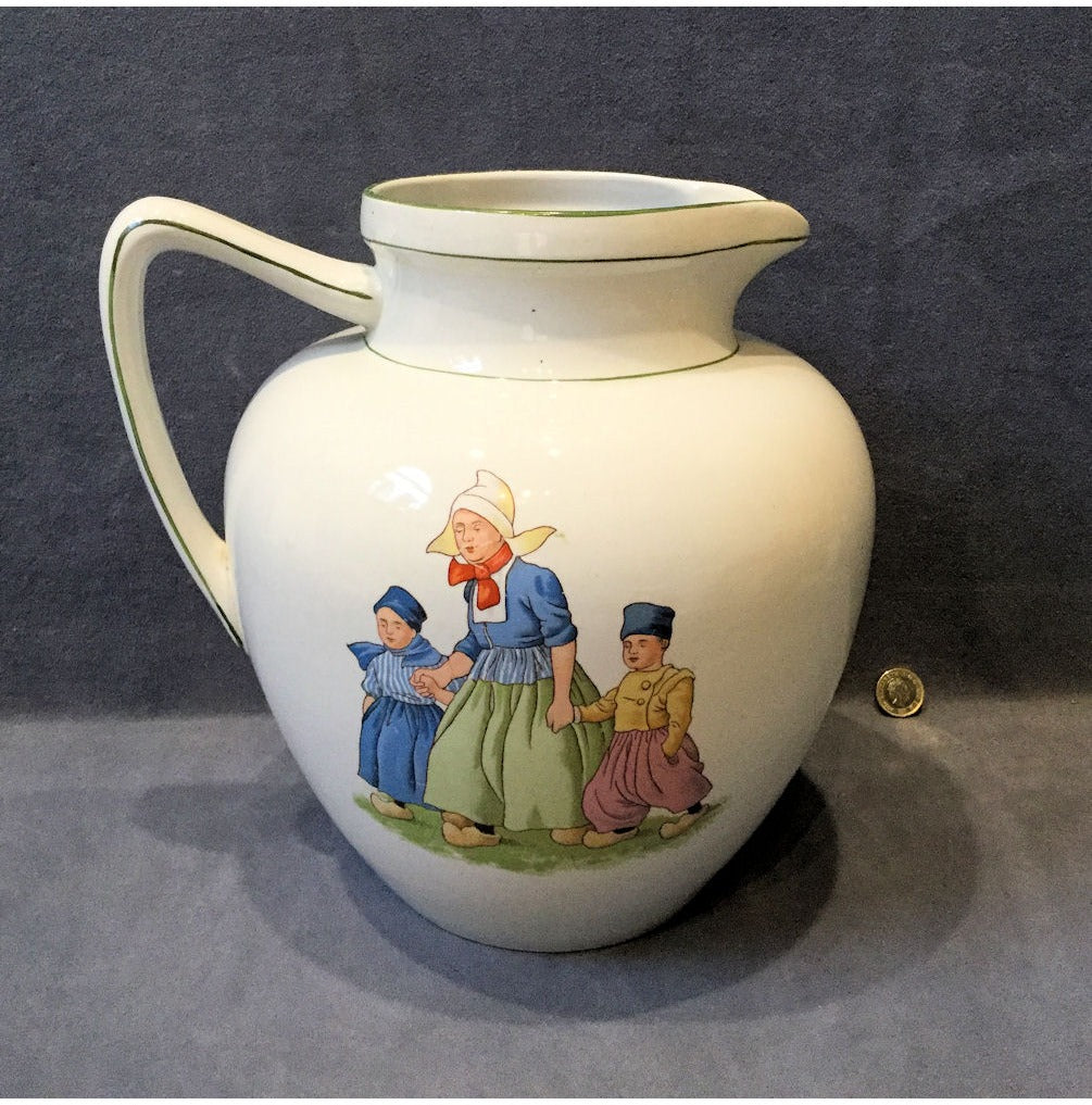 Large Dutch Scene Jug — view 2