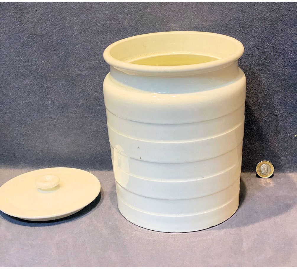 Large Minton Raisins Jar — view 2