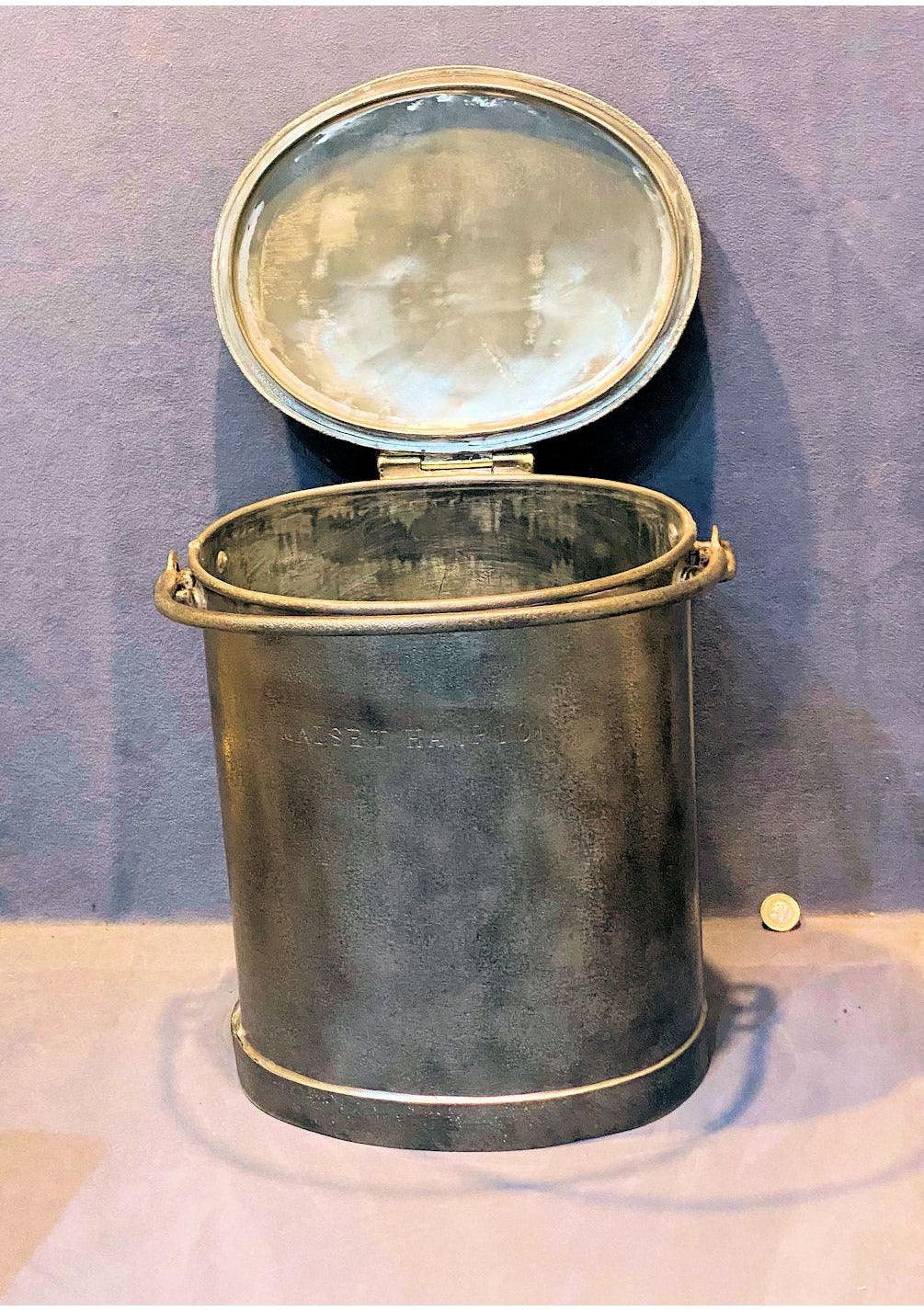 Large Oval Dairy Can — view 2