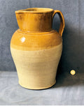 Large Stoneware Ale Jug — Stoneware, late 19th century