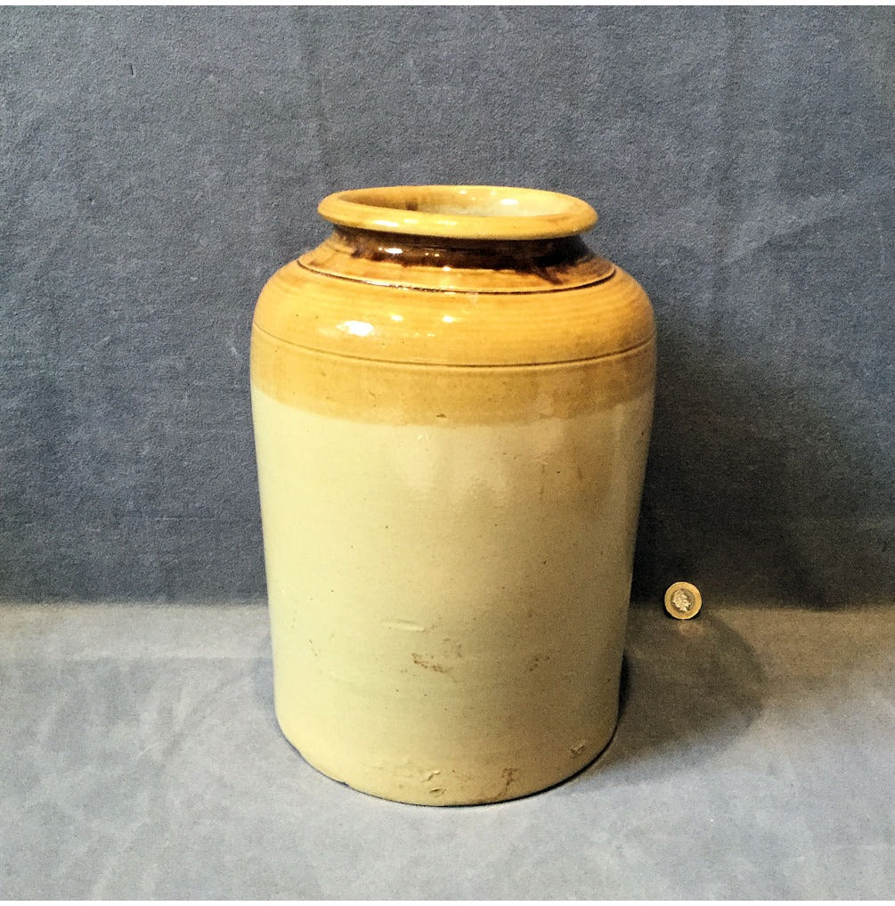 Large Stoneware Preserve Jar — view 2