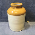 Larger Stoneware Preserve Jar — Stoneware, late 19th century