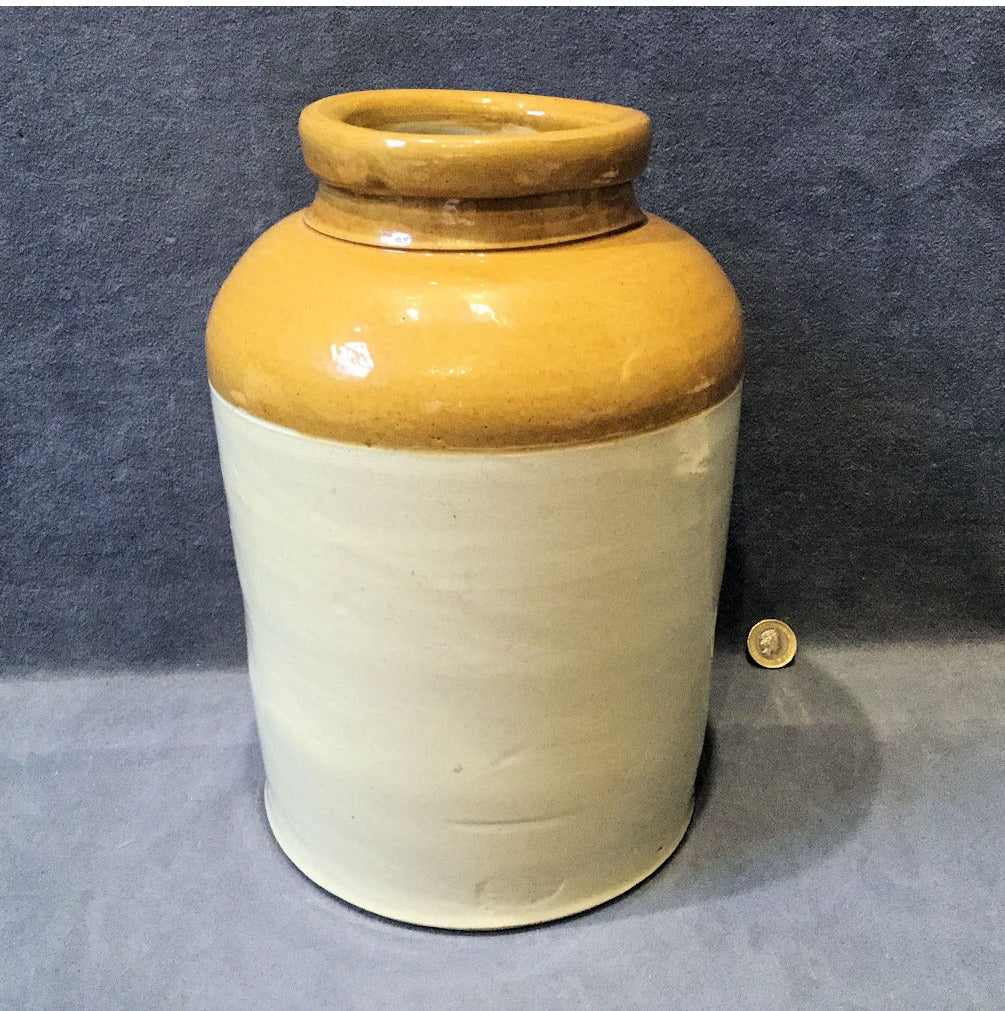 Larger Stoneware Preserve Jar — view 2