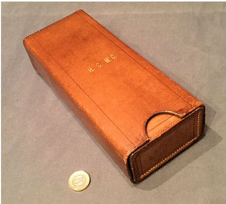 Leather Case fitted with Glass Hairwash Bottle — view 4