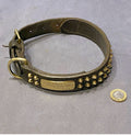 Leather Dog Collar — Leather, 1920's