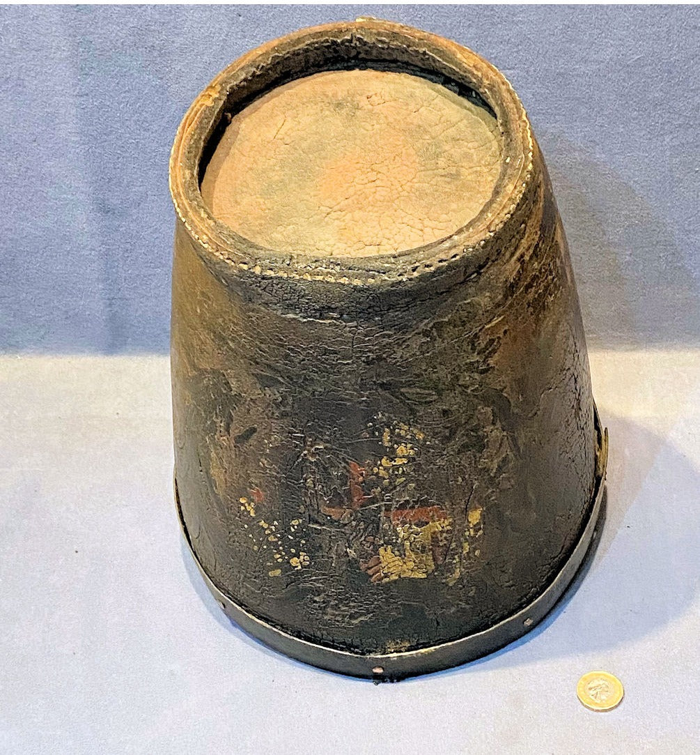 Leather Firefighting Bucket — view 7